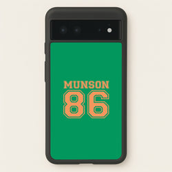 Munson 86 - Green  - Stranger Things Phone Case for Google Pixel 6