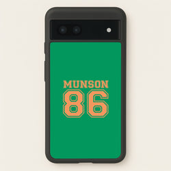 Munson 86 - Green  - Stranger Things Phone Case for Google Pixel 6a