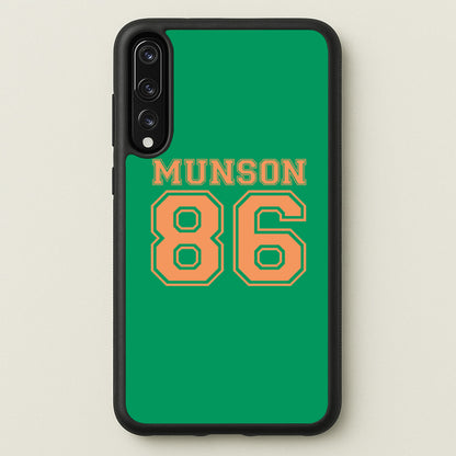 Munson 86 - Green  - Stranger Things Phone Case for Huawei P20 Pro
