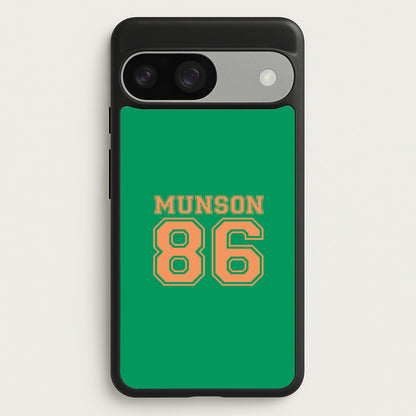 Munson 86 - Green  - Stranger Things Phone Case for Google Pixel 9 / 9 Pro