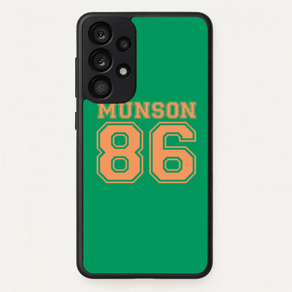 Munson 86 - Green  - Stranger Things Phone Case for Galaxy A53