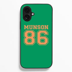Munson 86 - Green  - Stranger Things Phone Case for iPhone 16 Plus