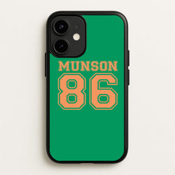 Munson 86 - Green  - Stranger Things Phone Case for iPhone 12 Mini