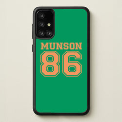 Munson 86 - Green  - Stranger Things Phone Case for Galaxy A71
