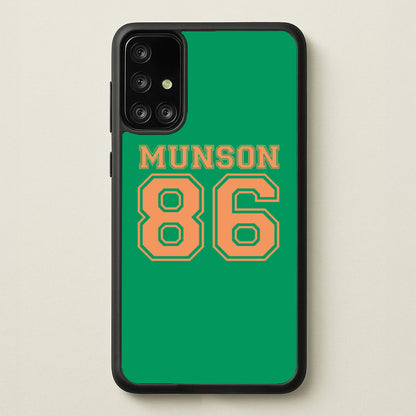 Munson 86 - Green  - Stranger Things Phone Case for Galaxy A71