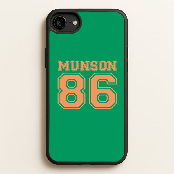 Munson 86 - Green  - Stranger Things Phone Case for iPhone 6 / 7 / 8 / SE