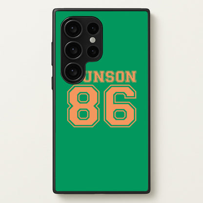 Munson 86 - Green  - Stranger Things Phone Case for Galaxy S24 Ultra