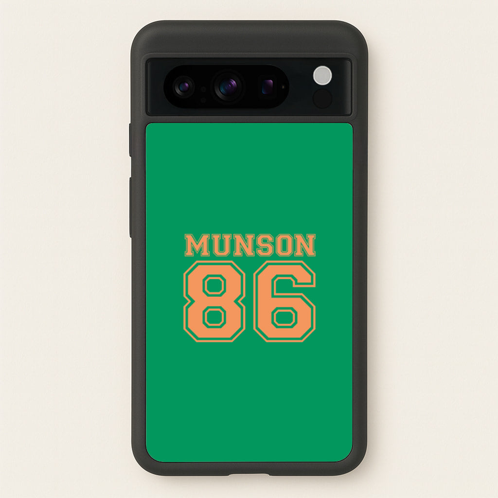 Munson 86 - Green  - Stranger Things Phone Case for Google Pixel 8 Pro
