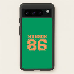 Munson 86 - Green  - Stranger Things Phone Case for Google Pixel 8 Pro