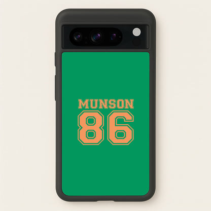 Munson 86 - Green  - Stranger Things Phone Case for Google Pixel 8 Pro