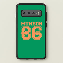 Munson 86 - Green  - Stranger Things Phone Case for Galaxy S10