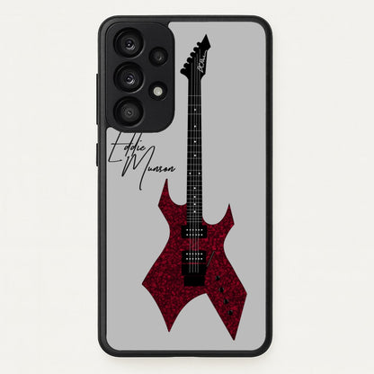 Eddie Munson Guitar  - Stranger Things Phone Case for Galaxy A53