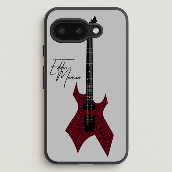 Eddie Munson Guitar  - Stranger Things Phone Case for Google Pixel 9a