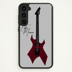 Eddie Munson Guitar  - Stranger Things Phone Case for Galaxy S23