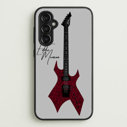 Eddie Munson Guitar  - Stranger Things Phone Case for Galaxy A14