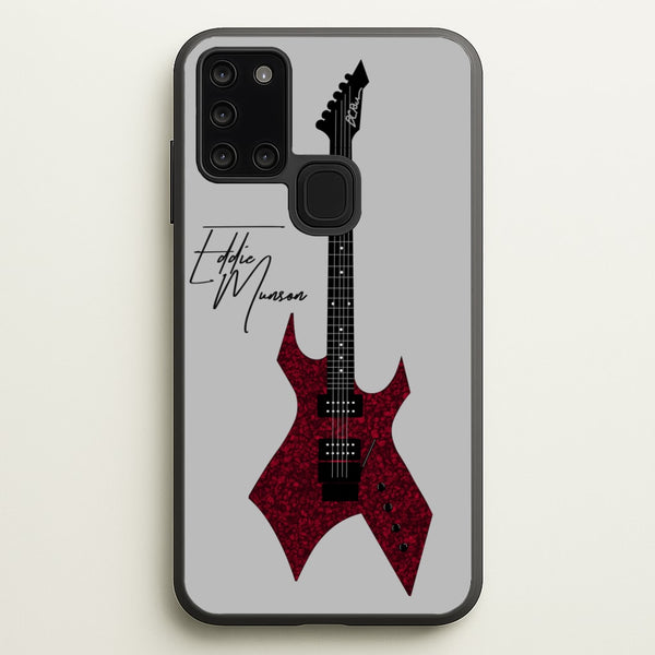 Eddie Munson Guitar  - Stranger Things Phone Case for Galaxy A21s