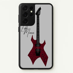 Eddie Munson Guitar  - Stranger Things Phone Case for Galaxy S21 Ultra