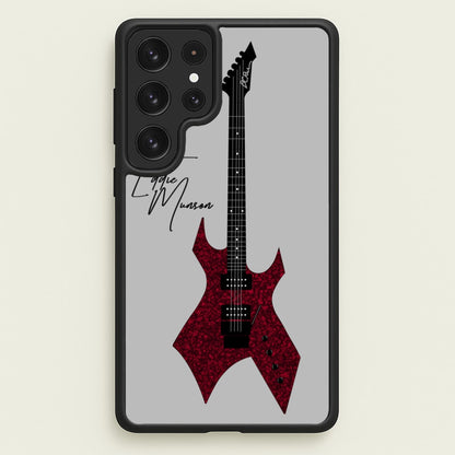 Eddie Munson Guitar  - Stranger Things Phone Case for Galaxy S23 Ultra