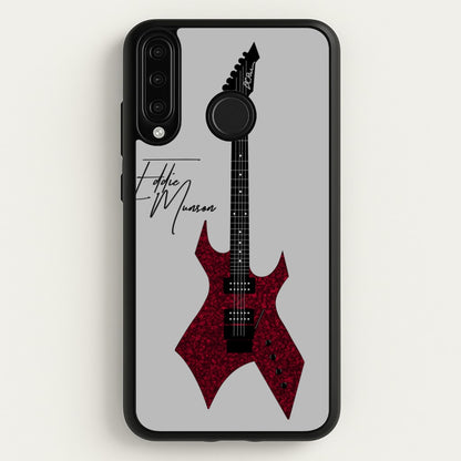Eddie Munson Guitar  - Stranger Things Phone Case for Huawei P30 Lite