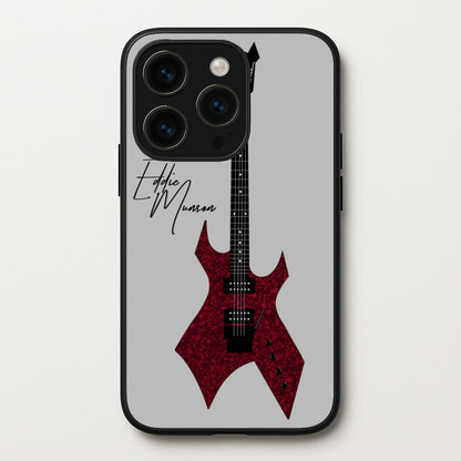 Eddie Munson Guitar  - Stranger Things Phone Case for iPhone 14 Pro