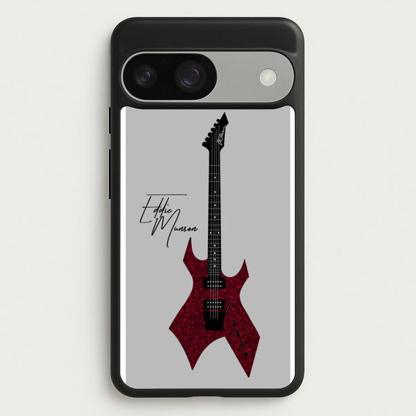 Eddie Munson Guitar  - Stranger Things Phone Case for Google Pixel 9 / 9 Pro