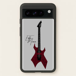 Eddie Munson Guitar  - Stranger Things Phone Case for Google Pixel 8 Pro