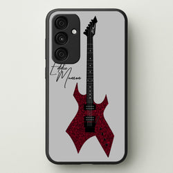 Eddie Munson Guitar  - Stranger Things Phone Case for Galaxy A35