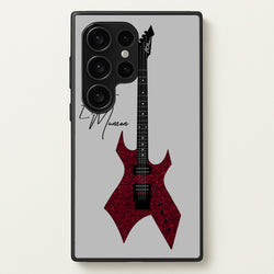 Eddie Munson Guitar  - Stranger Things Phone Case for Galaxy S24 Ultra