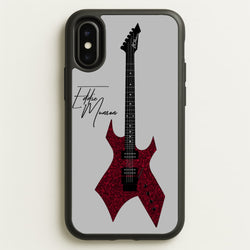 Eddie Munson Guitar  - Stranger Things Phone Case for iPhone X / XS