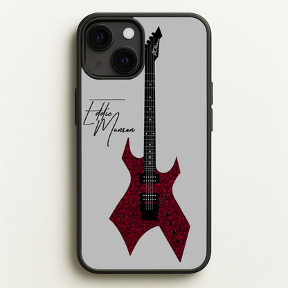 Eddie Munson Guitar  - Stranger Things Phone Case for iPhone 13 Mini