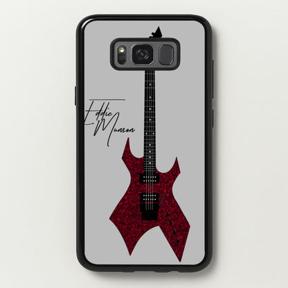 Eddie Munson Guitar  - Stranger Things Phone Case for Galaxy S8
