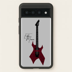 Eddie Munson Guitar  - Stranger Things Phone Case for Google Pixel 7 Pro