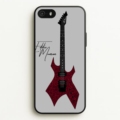 Eddie Munson Guitar  - Stranger Things Phone Case for iPhone 5 / 5s / SE 2016