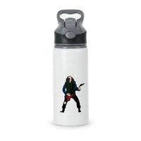 Eddie Munson Playing Guitar Active Water Bottle