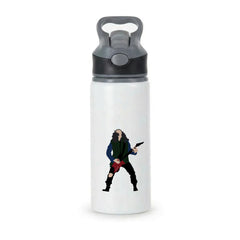 Eddie Munson Playing Guitar Active Water Bottle