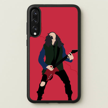 Eddie Munson Playing Guitar  - Stranger Things Phone Case for Huawei P20 Pro