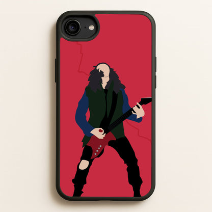 Eddie Munson Playing Guitar  - Stranger Things Phone Case for iPhone 6 / 7 / 8 / SE