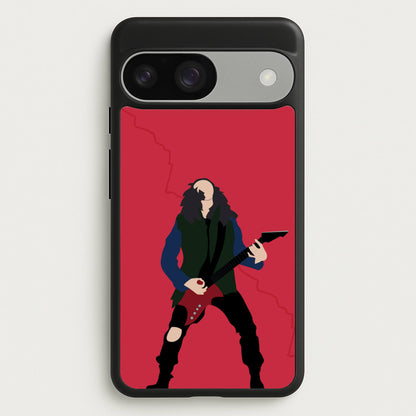 Eddie Munson Playing Guitar  - Stranger Things Phone Case for Google Pixel 9 / 9 Pro