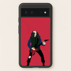 Eddie Munson Playing Guitar  - Stranger Things Phone Case for Google Pixel 6