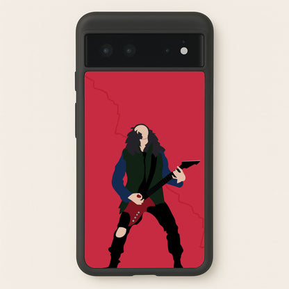Eddie Munson Playing Guitar  - Stranger Things Phone Case for Google Pixel 6