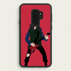 Eddie Munson Playing Guitar  - Stranger Things Phone Case for Galaxy S9 Plus