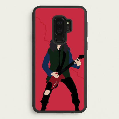 Eddie Munson Playing Guitar  - Stranger Things Phone Case for Galaxy S9 Plus
