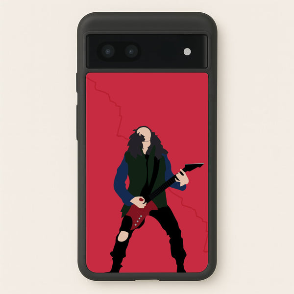 Eddie Munson Playing Guitar  - Stranger Things Phone Case for Google Pixel 6a