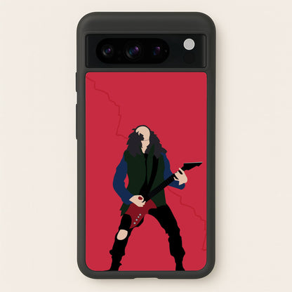 Eddie Munson Playing Guitar  - Stranger Things Phone Case for Google Pixel 8 Pro