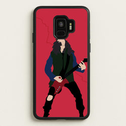 Eddie Munson Playing Guitar  - Stranger Things Phone Case for Galaxy S9