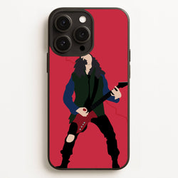 Eddie Munson Playing Guitar  - Stranger Things Phone Case for iPhone 12 Pro Max