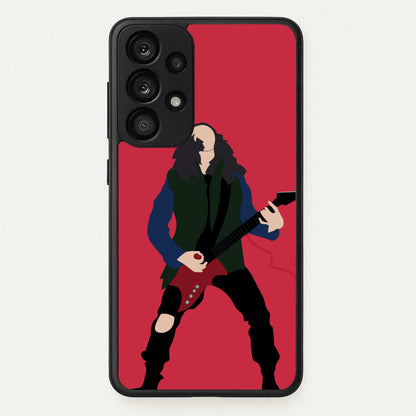 Eddie Munson Playing Guitar  - Stranger Things Phone Case for Galaxy A53