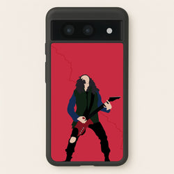 Eddie Munson Playing Guitar  - Stranger Things Phone Case for Google Pixel 8a
