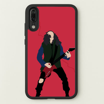 Eddie Munson Playing Guitar  - Stranger Things Phone Case for Huawei P20