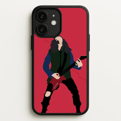 Eddie Munson Playing Guitar  - Stranger Things Phone Case for iPhone 11